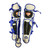 Used All-Star LG30WRO Catchers Leg Guards Royal Blue Adult 11823-S000039310 View 2