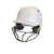 Used Evoshield BATTING HELMET Batting Helmet w/Mask White M/L 11479-S000423445 View 1