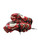 Used Jordan 1 BB/SB Cleats White/Black/Red Junior 05 11721-S000283951 View 2