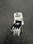 Used Lizard Skins BB/SB Batting Gloves Black SM 11849-S000040258 View 1