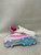 Used Lotto Soccer Cleats Pink And White Junior 04.5 11836-S000039000 View 2
