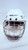 Used Bauer REAKT 85 Helmet Cage Combo White MD 11879-S000021176 View 1