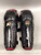 Used Franklin SHIN Youth Shin Guards Black 9" 11851-S000047097 View 2