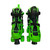 Used RollerDerby 3-6 Junior Roller Quad Skates Black Junior 06 11484-S000304772 View 1