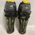 Used Bauer SUPREME MX3 Youth Shin Guards Black And Yellow 9" 11855-S000204240 View 1