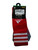 Used Adidas COPA ZONE SOCK Soccer Socks Red SM 11732-S000367214 View 1