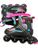 Used SOWUME ADJ SKATES Junior Rec Fitness Skates Black Adjustable 11682-S000133031 View 2