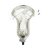 Used Warrior BURN STRUNG Mens Lacrosse Head White 11458-S000127061 View 2