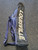 Used Louisville Slugger LEATHER BAT BAG BB/SB Player Carry Bag Navy Blue 11849-S000040278 View 2