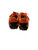 Used Adidas Soccer Cleats Black And Orange Senior 7 11721-S000283999 View 2