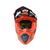 Used LS2 FAST MX437 Adult Motocross Helmet Orange Large View 1