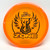 Used Discraft CRYZTAL FLX ZONE Disc Golf Putter Orange 174g 11805-S000081481 View 1