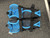 Used Bauer X Junior Shin Guards Royal Blue 9" 11894-S000054134 View 2