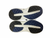 Used Foot Joy FLEX XP Mens Golf Shoes Navy Blue Senior 9.5 11613-S000182973 View 3