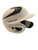 Used Rawlings R16EXT-SR-REVA 6 7/8-7 5/8 Batting Helmet No Mask Black And White M/L 11814-S000397204 View 1