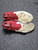 Used Nike Adult FB Cleats White And Red Senior 12 11849-S000040323 View 3