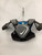 Used Nike VAPOR LT Lacrosse Shoulder Pads Grey MD 11851-S000047157 View 1