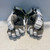 Used STX CELL VI Lacrosse Gloves Mens White LG 11878-S000028597 View 2