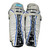 Used Bauer SUPREME Junior Shin Guards White 13" 11735-S000363391 View 1