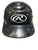Used Rawlings RAWLINGS BATTING HELMET NO MASK Batting Helmet No Mask Black SM 11843-S000023803 View 1