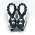 Used Under Armour LOCKED DOWN Adult FB Cleats White And Black Senior 4 11805-S000081614 View 4