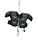 Used Schutt MID FLEX 4.0 FB Shoulder Pads Black LG 11836-S000039047 View 1