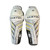 Used Easton SYNERGY Junior Shin Guards White 11" 11749-S000202911 View 1