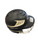 Used Rawlings RAWLINGS BLK/WH HELMET W/MASK Batting Helmet w/Mask Black M/L 11884-S000064431 View 2