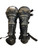 Used Rawlings BLACK SHINGUARDS Catchers Leg Guards Black Youth 11884-S000064477 View 1