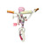 Used Huffy SEA STAR Comfort Bike Girls Pink 12" 11484-S000304982 View 2