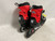 Used Rollerblade MICROBLADE 5-8 Senior Rec Fitness Skates Red Adjustable 11855-S000204462 View 4