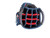 Used Taylormade 14 WAY CART BAG Mens Cart Bag Navy Blue 11932-S000171549 View 3