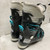 Used Salomon QST ACCESS 70W Womens DH Ski Boot Black And Carolina Blue 260 MP - M08 - W09 11855-S000204491 View 4