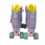 Used RollerDerby PIXIE Junior Roller Quad Skates Purple Junior 03 11484-S000305049 View 3