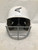Used Easton ALPHA Batting Helmet w/Mask White SM 11668-S000120906 View 1