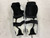 Used CCM LTP Junior Shin Guards White And Black 12" 11855-S000204500 View 2