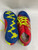 Used Adidas Soccer Indoor Shoes Navy Blue And Red Junior 01 11871-S000030411 View 3
