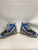 Used American Athletic FIGURES Mens Figure Skate Royal Blue And Grey Senior 9 11851-S000047319 View 5