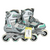 Used RollerDerby AERIO Senior Rec Fitness Skates Grey Senior 8 11218-S000427283 View 2