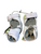 Used STX CELL VI Lacrosse Arm Pads/Guards White MD 11706-S000378442 View 2