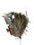 Used Wilson A2000 BB/SB Glove RH Throw Wine And Black 11 1/2" 11892-S000031659 View 3