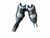 Used Capix ABEC 1 Child Roller Quad Skates Black Adjustable View 3