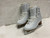 Used Jackson Evo FS 2021 Girls Figure Skates White Junior 02 11855-S000204698 View 1