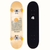New Retrospec Alameda Complete Skateboard- 8" Tangerine Wave View 1