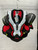 Used Bauer VAPOR HYPERLITE Intermediate Shoulder Pads White/Black/Red MD 11836-S000039211 View 1