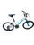 Used Nishiki PUEBLO 20 Hybrid/City Bike Boys White 20" 11932-S000171679 View 4