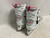 Used Lake Placid ADJ 6-9 Womens Softboot Skate White And Grey Adjustable 11855-S000204813 View 4