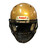 Used Riddell VICTOR FB Helmet Gold S/M 11730-S000071887 View 3