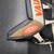 Used Vaughn V6 1000 +1 LEG PADS Goalie Leg Pads Senior Black And Orange 35" 11907-S000027804 View 3