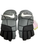 Used Nike VAPOR LT Lacrosse Gloves Junior Black And Grey LG 11613-S000183413 View 1